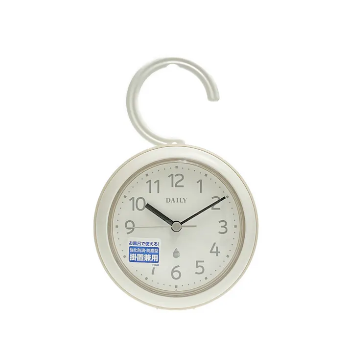 置掛兼用防水時計 アクアパークDN グリーン 4KG711DN08