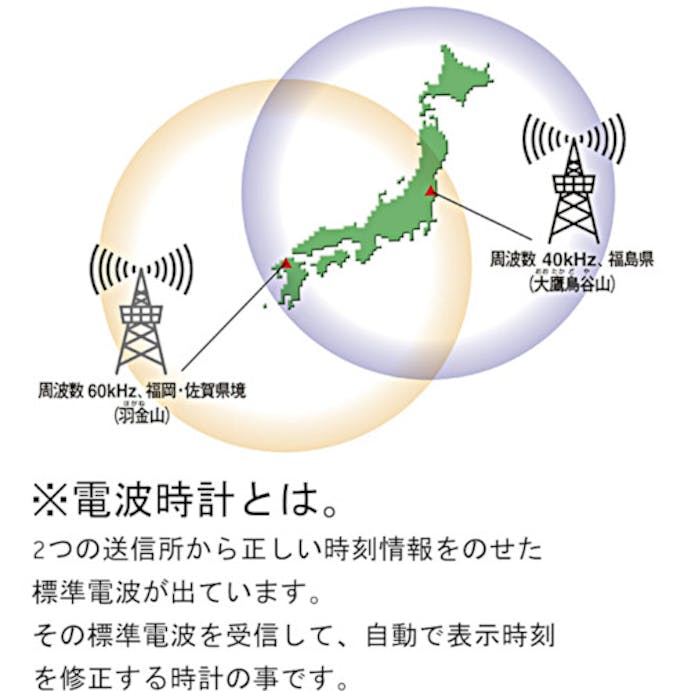 【CAINZ-DASH】リズム 大型　電波　壁掛け時計　飛散防止処理ガラス　連続秒針　シルバー　φ５００ｘ５２．６ 8MY547-019【別送品】