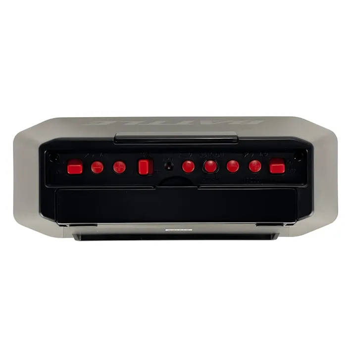 電波大音量目覚まし フィットウェーブバトル 赤 220 8RZ220SR01