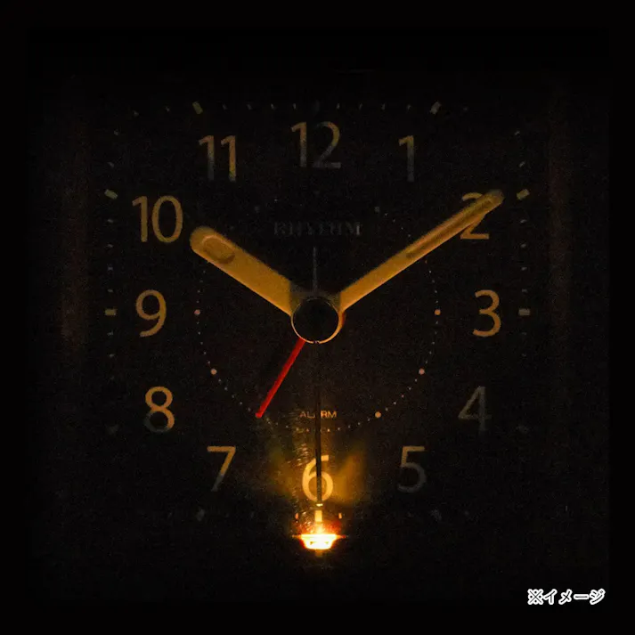 温湿度計付目覚まし時計 ルームナビR678 8RE678SR06