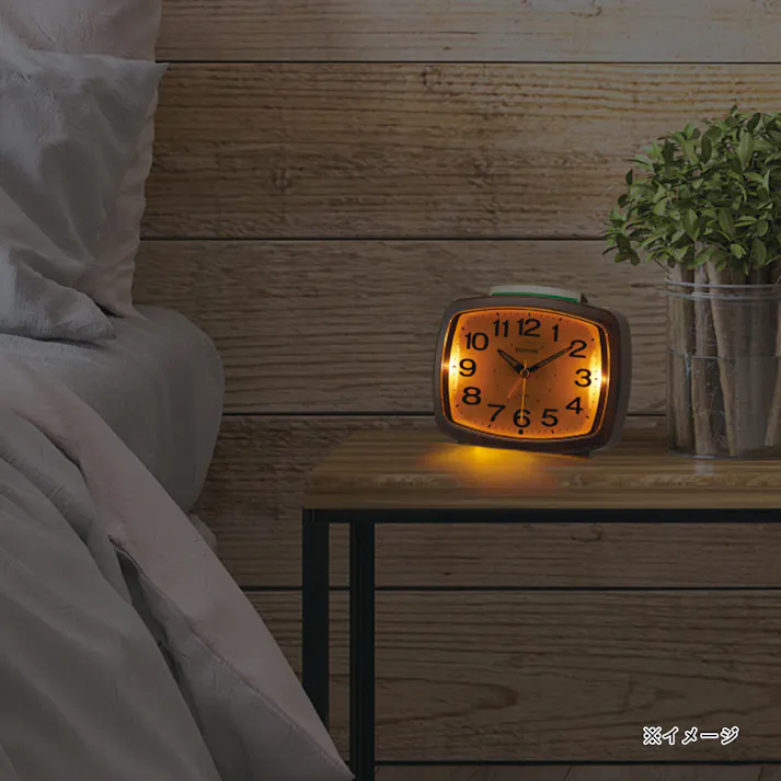 ピュアライトR649 目覚まし時計 8RA649SR23