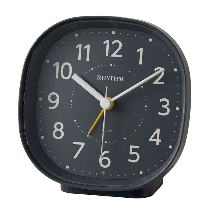 スタンダードアナログ目覚し リフレR674 グレー 8RE674SR08