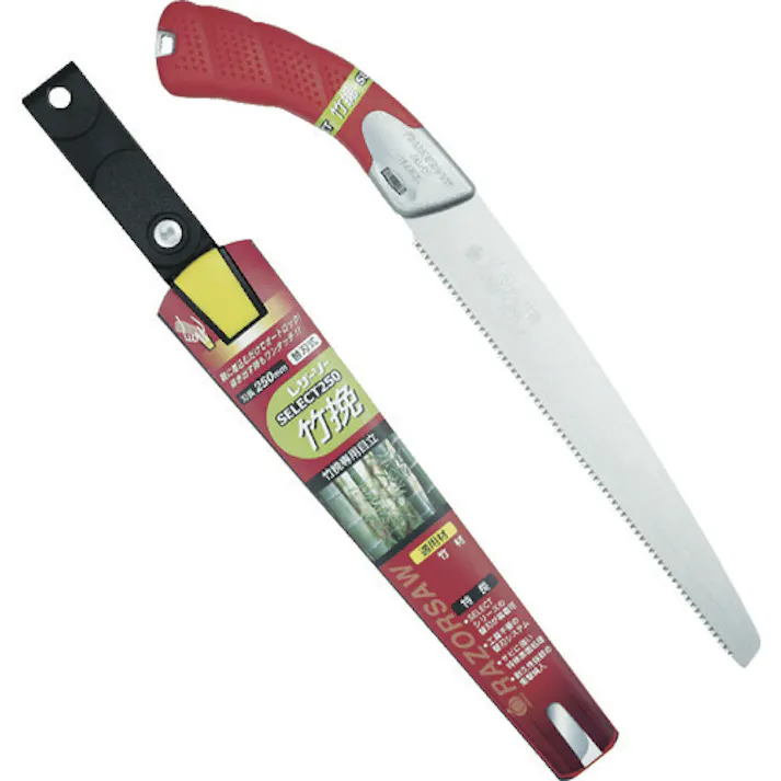 【CAINZ-DASH】玉鳥産業 園芸用鋸 レザーソーセレクト竹挽 刃長250mm 全長340mm 162【別送品】