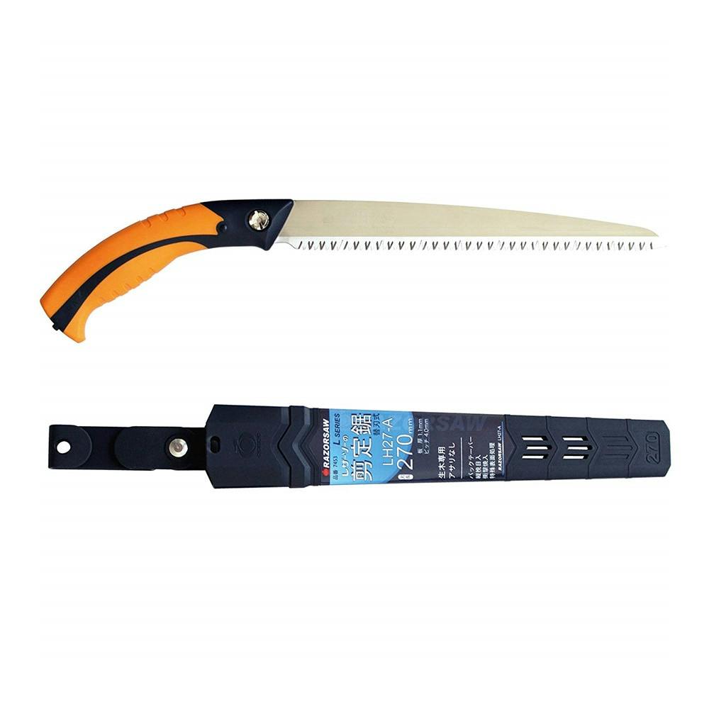 玉鳥産業 レザーソー 剪定鋸 LH27-A 7453 | 作業工具・作業用品・作業