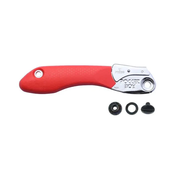 シルキーポケットボーイ用部品 170mm ハンドル (赤柄)【別送品】
