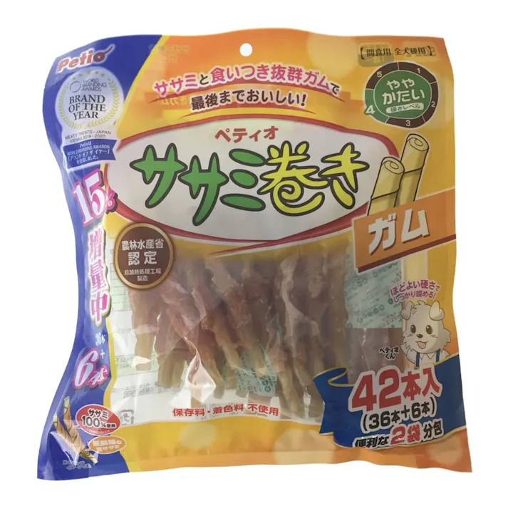 ササミ巻きガム 36本入