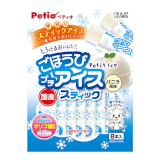 ごほうびプチアイス スティック バニラ風味 8本入