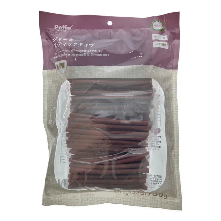 ジャーキー スティックタイプ 全犬種用 320g×3分包