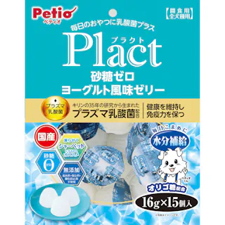 プラクト 砂糖ゼロ ヨーグルト風味ゼリー 16g×15個入(販売終了)