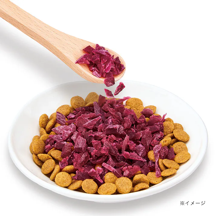 素材そのまま 紫さつまいも ふりかけタイプ 120g