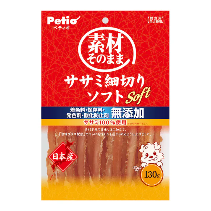 素材そのまま ササミ細切りソフト