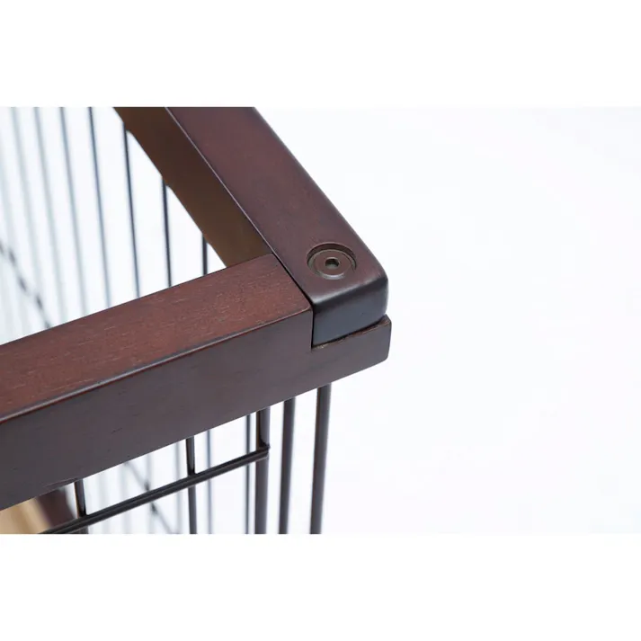 トイレのしつけが出来るドッグルームサークル ブラウン スモール