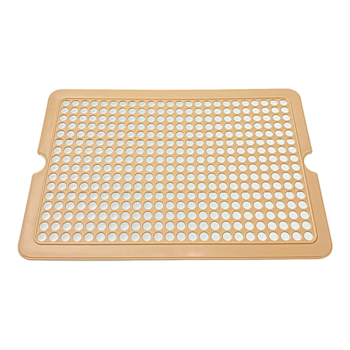 お手入れらくらくシーツ破れ防止カバー ブラウン