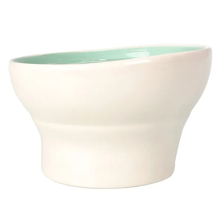 NECOCO脚付き陶器食器 ウェットフード向き