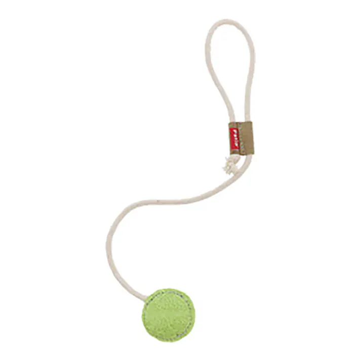 ヘチマレザーデンタルTOY ひもじゃらし グリーン