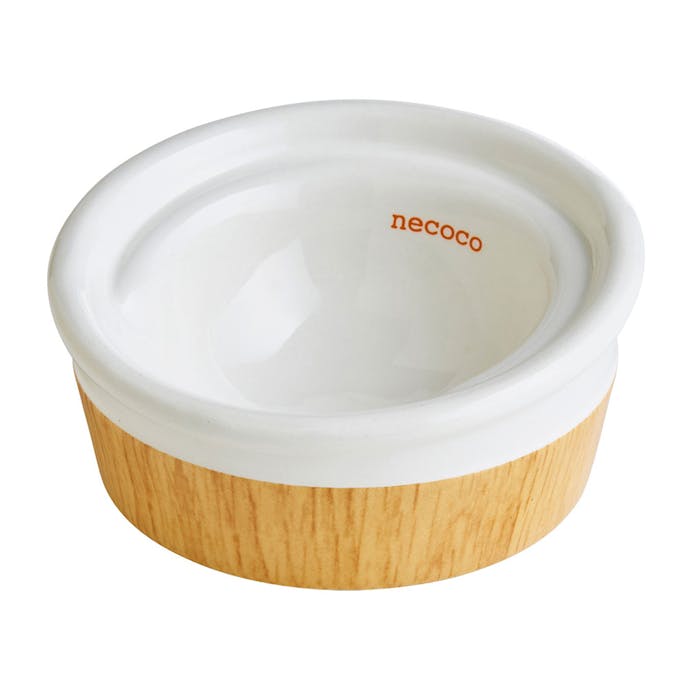 necoco 木目調陶器食器 ドライフード向き