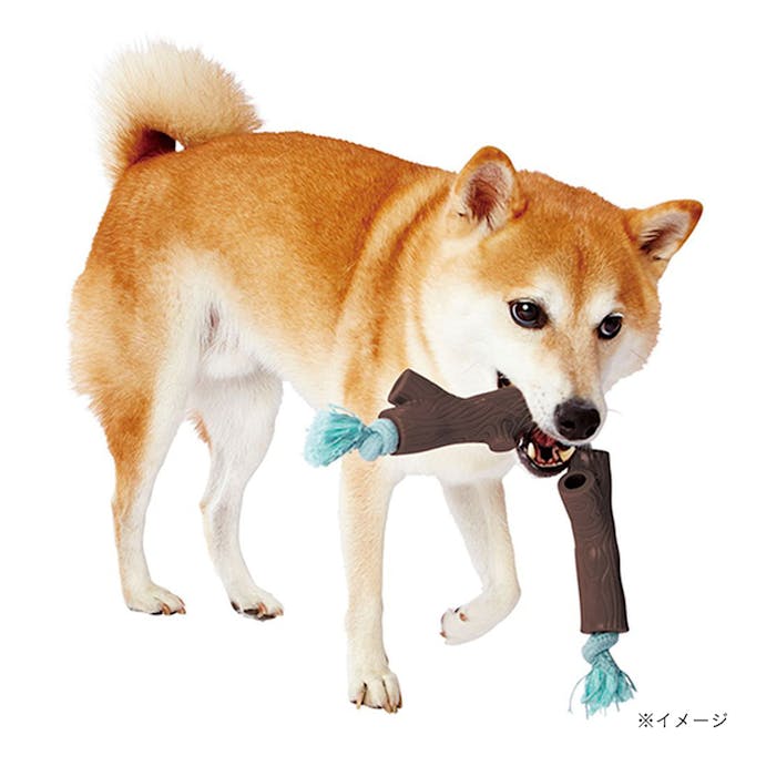 ペティオ 犬用おもちゃ エシカルドア ナチュラルアーストイ スティック＆ロープ 超小型犬～小型犬用