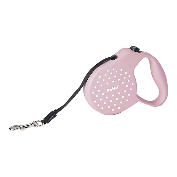 犬用伸縮リード AIR パステルピンクベージュ