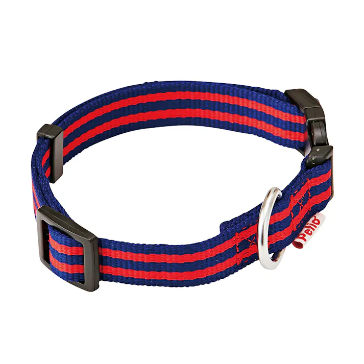 P メリカジ ストライプカラーL ネイビー