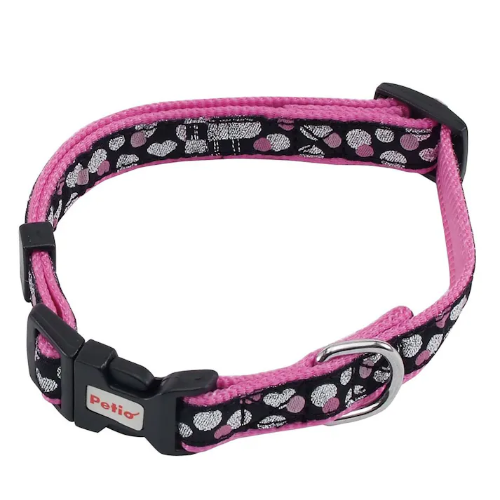 ペティオ リトルエンジェル キラキラカラー SS ブラック 超小型犬用 体重~5kg 首周り20~30cm