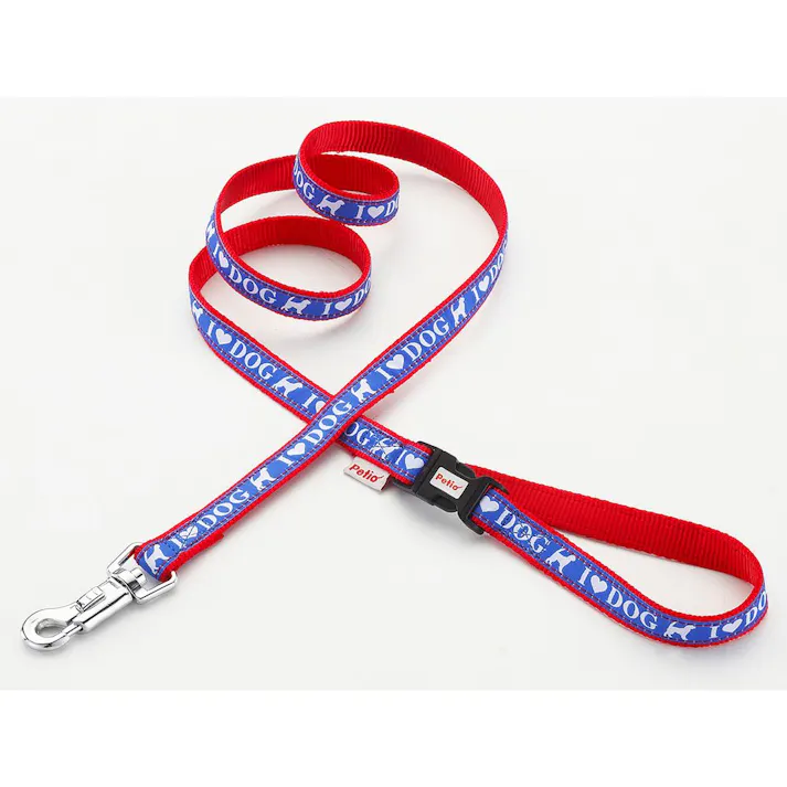 ペティオ リトルエンジェル ラブドッグリード XS・SS ブルー ミニ犬~超小型犬用