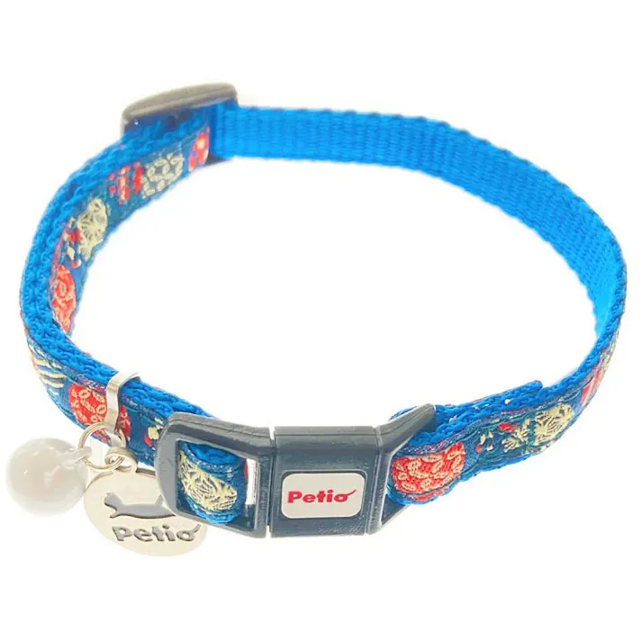 ペティオ 猫小町カラー 手まり ブルー