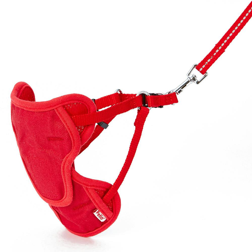 HEINR BENDAL 赤い犬用リード フィットするハーネス リード付 XS レッド(販売終了) | ペット用品（犬