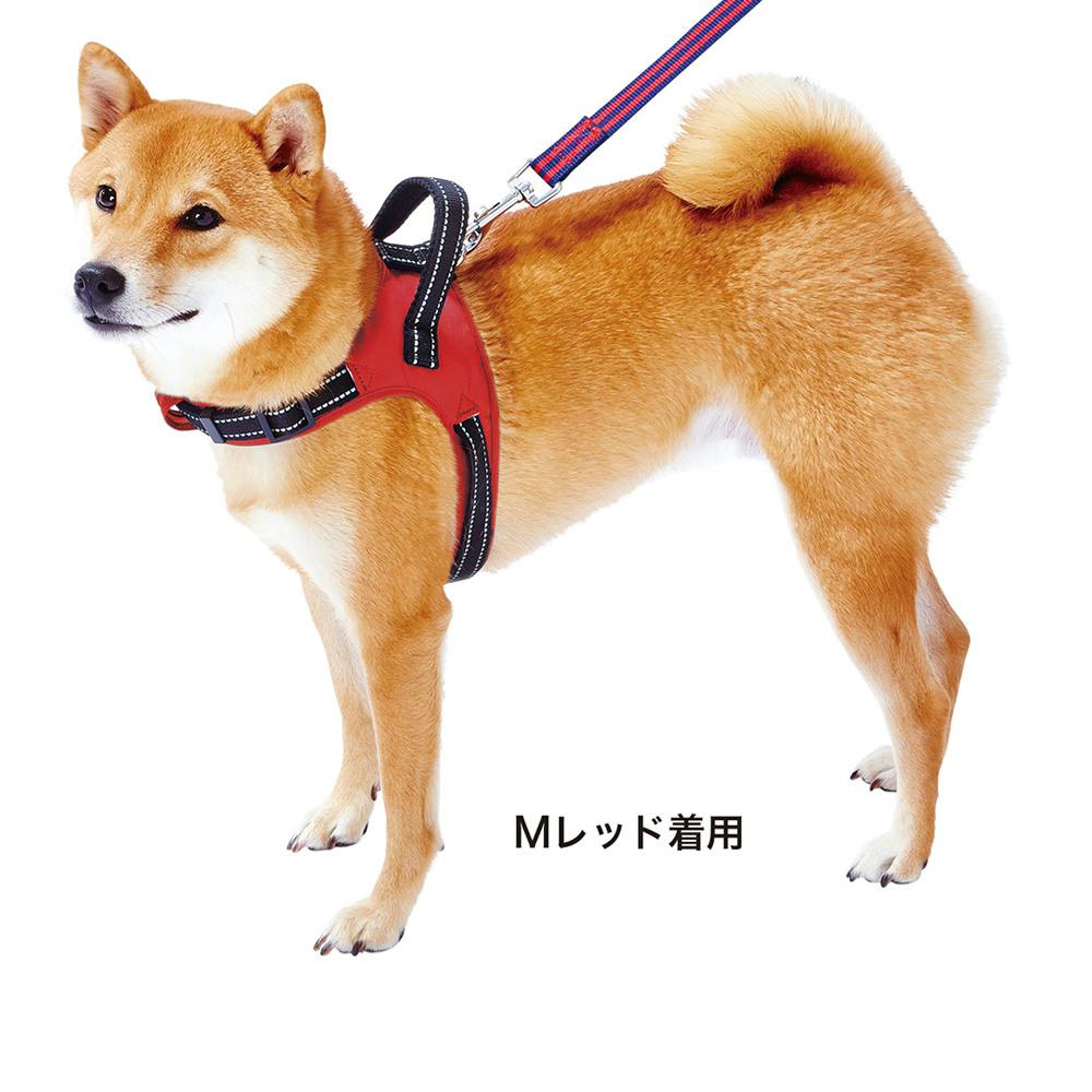 ペティオ ラブハーネス M レッド | ペット用品（犬） 通販