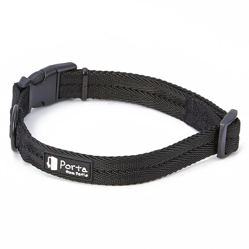 Porta カラー L ブラック 首輪(犬用) Porta カラー L ブラック 首輪(犬用)