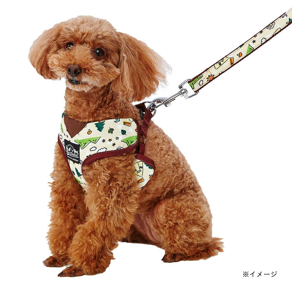 犬用 エシカルドア キャンプベストハーネス SS クリーム | ペット用品