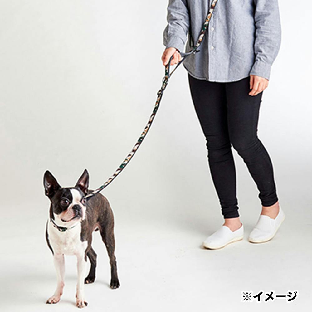 犬用エシカル迷彩ショルダーリード ブラック | ペット用品（犬