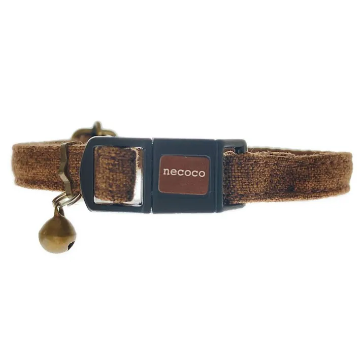 ペティオ 猫用首輪 necoco キャットカラー ブラウン