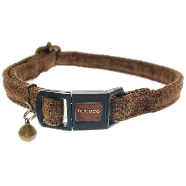 ペティオ 猫用首輪 necoco キャットカラー ブラウン