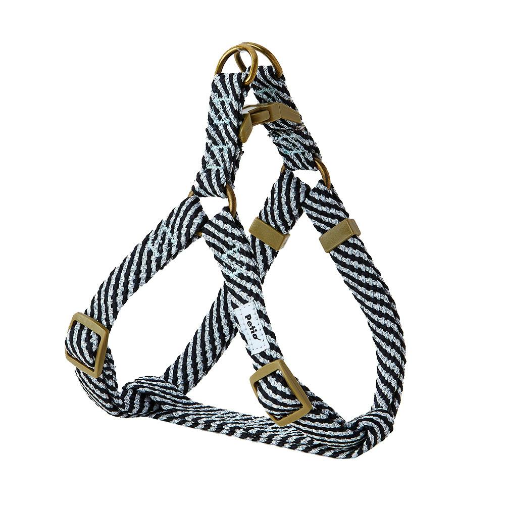 犬用胴輪 フラッシュソフトハーネス S ブラック