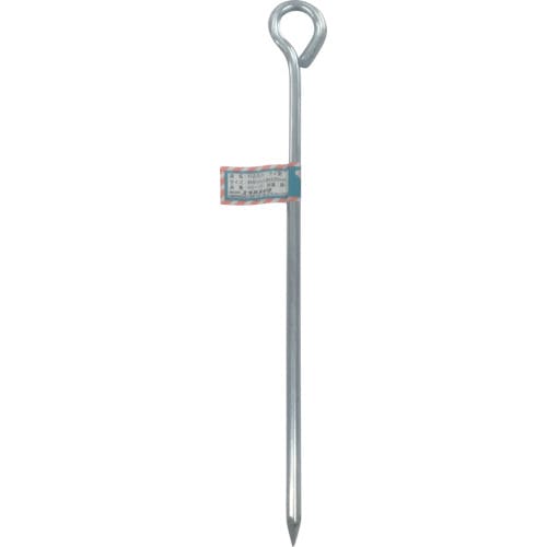 ユタカメイク 金具 打込カンアイ型 8φ×300mm KG-17 ロープ止め金具 ユタカメイク 金具 打込カンアイ型 8φ×300mm KG-17 ロープ止め金具