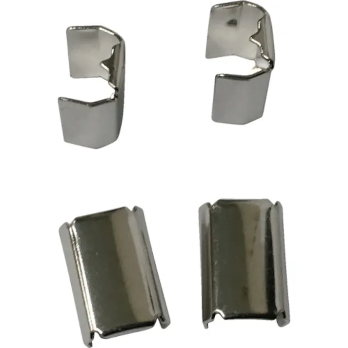 【CAINZ-DASH】ユタカメイク 金具 端末爪 6mm×10.5mm 4個入り KM-02【別送品】