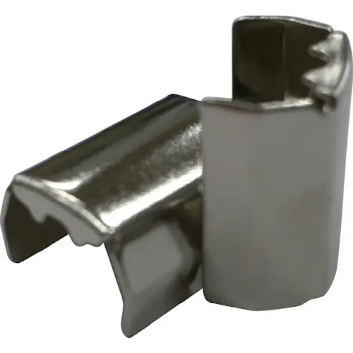 【CAINZ-DASH】ユタカメイク 金具 端末爪 9mm×14mm 2個入り KM-05【別送品】