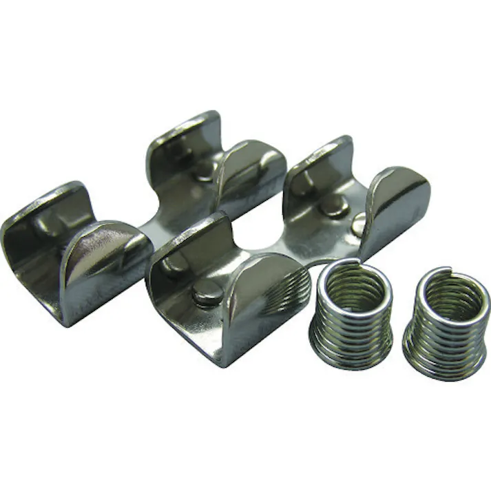 【CAINZ-DASH】ユタカメイク 金具 ロープキャッチャーSUS 6φ用 (ステンレス) KJ19-1【別送品】