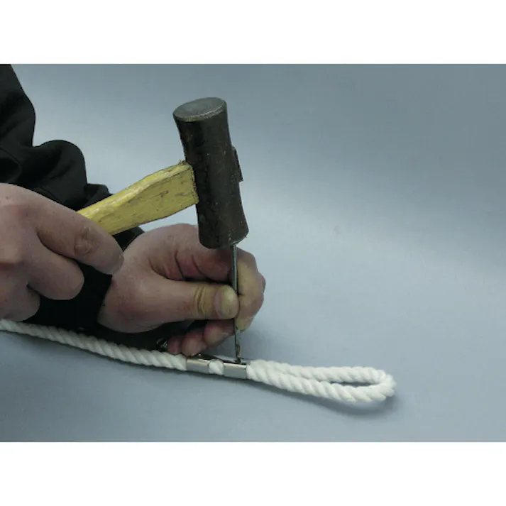 【CAINZ-DASH】ユタカメイク 金具 ロープキャッチャーSUS 6φ用 (ステンレス) KJ19-1【別送品】