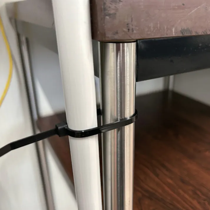 【CAINZ-DASH】ユタカメイク 結束タイ ケーブルタイ30入 4.3mm×190mm ブラック KO-25【別送品】