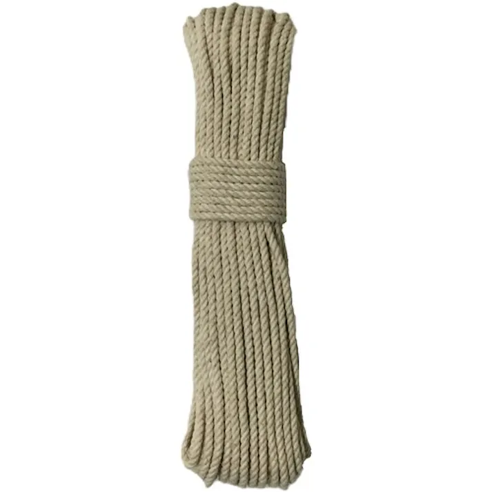 【CAINZ-DASH】ユタカメイク ロープ 綿ロープ3ツ打 3φ×20m A-58【別送品】