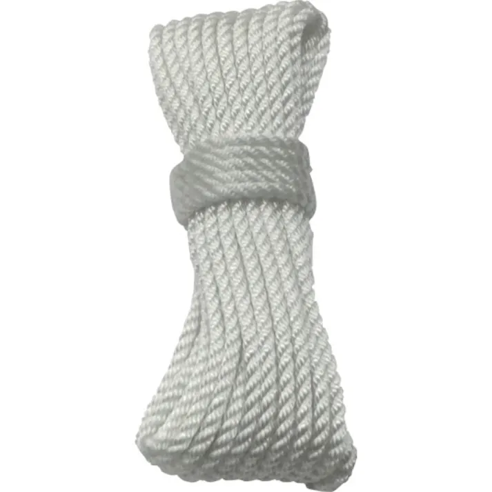 【CAINZ-DASH】ユタカメイク ロープ ナイロンロープ3ツ打 6φ×10m A-73【別送品】