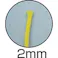【CAINZ-DASH】ユタカメイク 紐 ザ・紐 細 10m レッド AC-05【別送品】