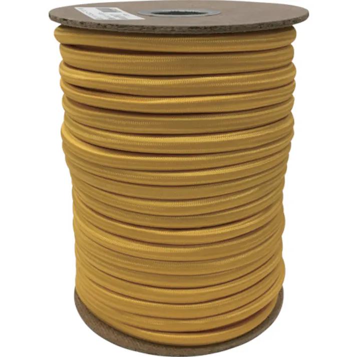 【CAINZ-DASH】ユタカメイク ゴム タイトゴムロープボビン巻 9φ×30m イエロー RT-37【別送品】