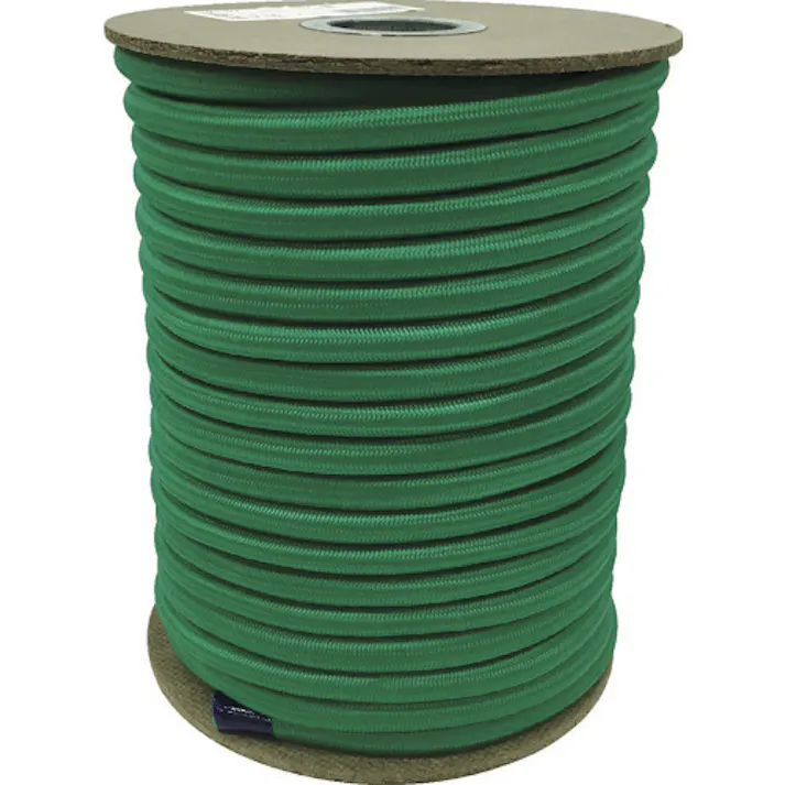【CAINZ-DASH】ユタカメイク ゴム タイトゴムロープボビン巻 9φ×30m グリーン RT-39【別送品】