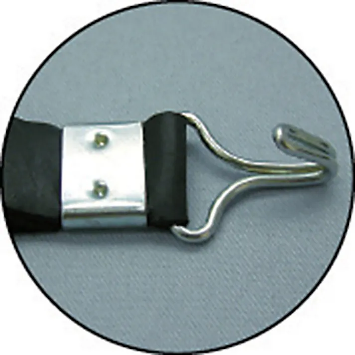 【CAINZ-DASH】ユタカメイク ゴム チューブロープカギF 20mm×0.3m TT-58【別送品】