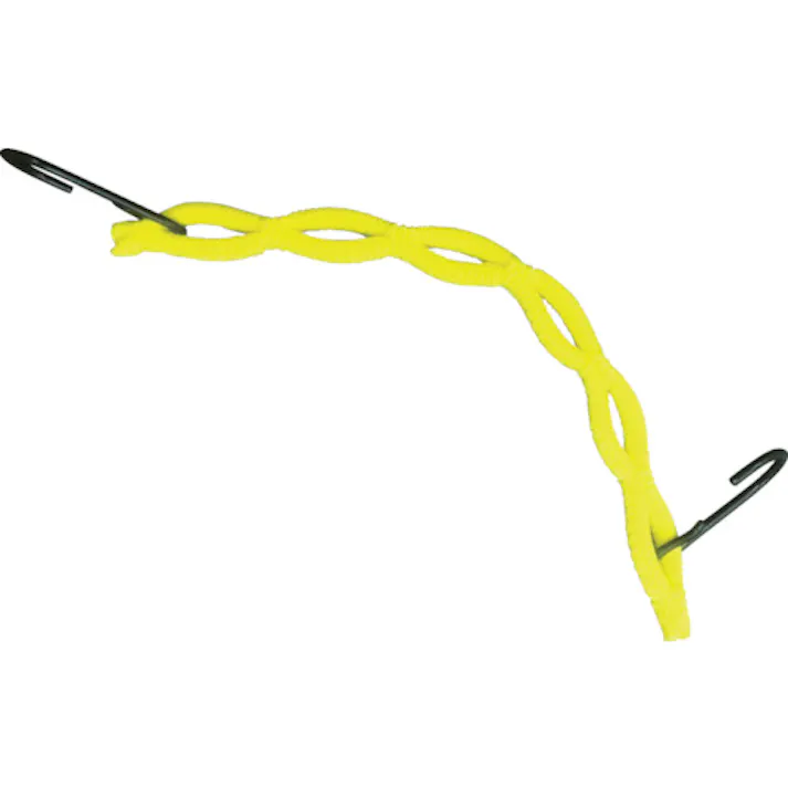 【CAINZ-DASH】ユタカメイク ゴム スパイダーゴム 25cm イエロー ST01【別送品】