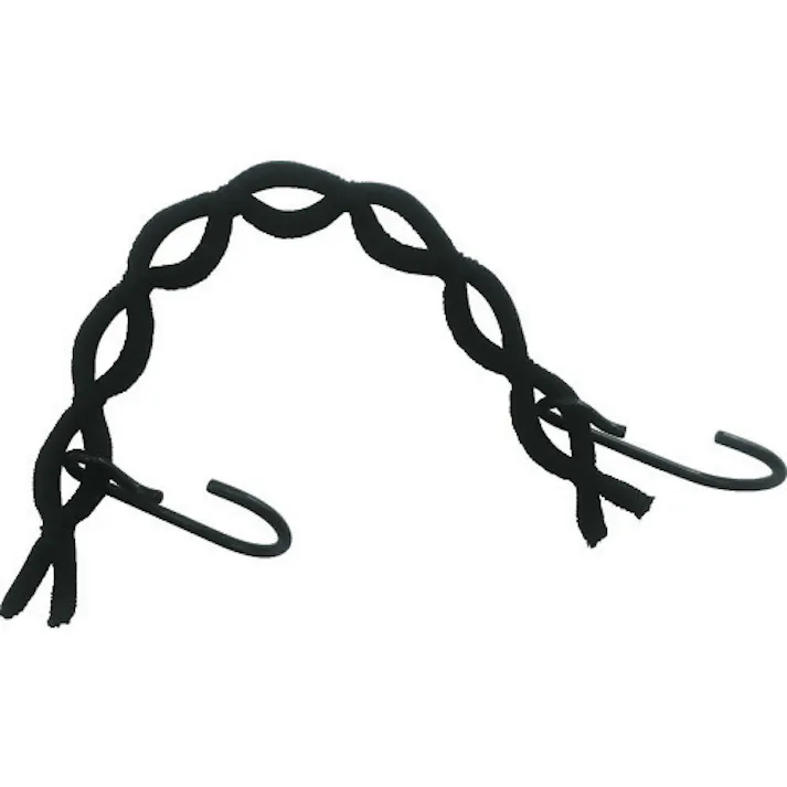 【CAINZ-DASH】ユタカメイク ゴム スパイダーゴム 25cm ブラック ST02【別送品】