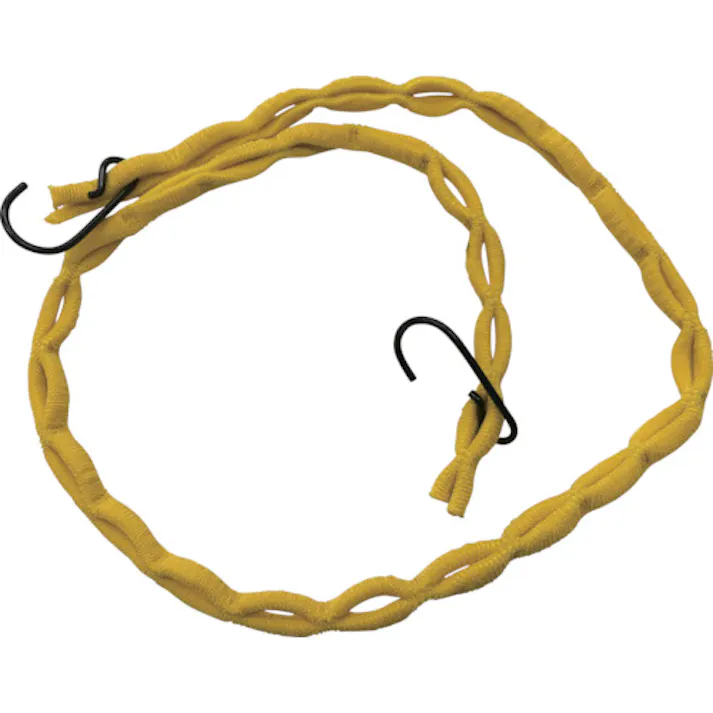 【CAINZ-DASH】ユタカメイク ゴム スパイダーゴム 100cm イエロー ST07【別送品】