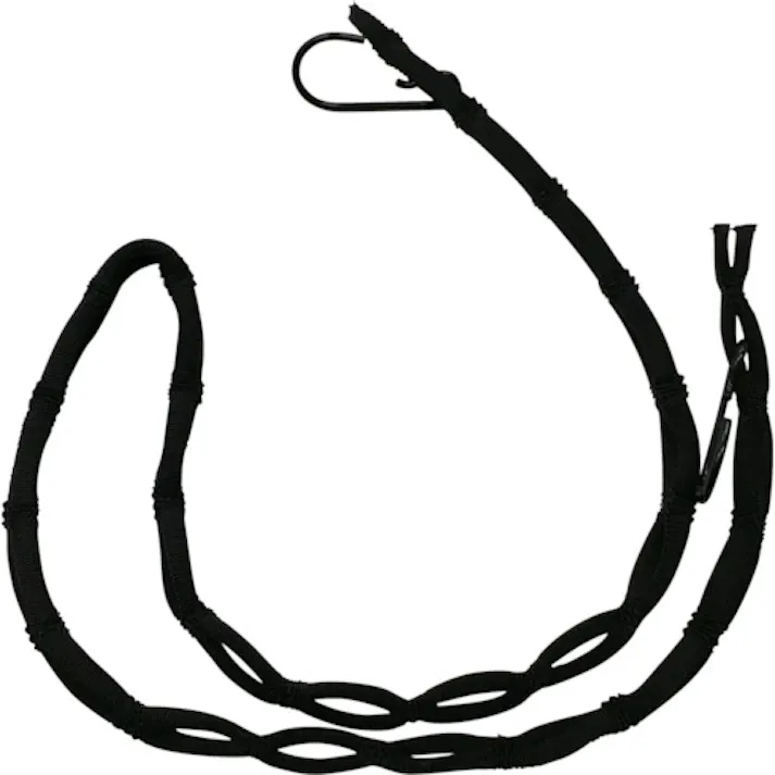 【CAINZ-DASH】ユタカメイク ゴム スパイダーゴム 100cm ブラック ST08【別送品】